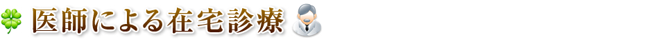医師による在宅診療